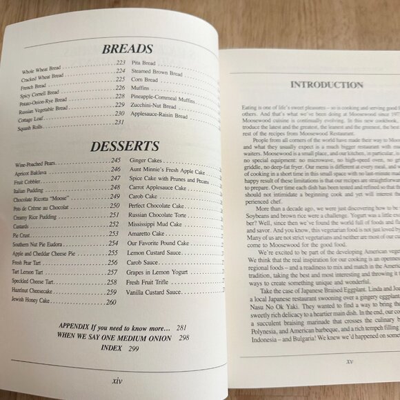 New Recipes From Moosewood Restaurant Autographed by Maureen Vivino 1987 - Picture 11 of 12